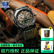 卡西歐（CASIO）【禮物】手表男城市森林戶(hù)外方形腕表送男友送男友 PRW-6900Y-3城市森林太陽(yáng)能