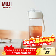 MUJI共聚酯 便攜水杯高顏值透明水杯運動(dòng)水杯 透明 550ml