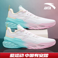 安踏KT3 team｜籃球鞋男冬春季湯普森防滑減震男戶(hù)外實(shí)戰比賽運動(dòng)鞋子 【空域6】純凈白/燕麥白-3 40