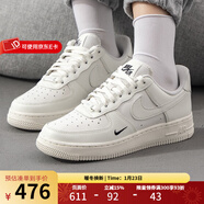 NIKE耐克女鞋2025冬季新款AIR FORCE 1女子空軍一號運動(dòng)休閑鞋板鞋 HF1058-133 白色 38