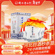 衡水老白干青花手釀 老白干香型白酒 42度 500ml*4瓶整箱裝 口糧白酒送禮