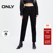 ONLY秋季加絨保暖高腰顯瘦小腳九分牛仔褲女|124449016 J09 深牛仔灰色 165/68A/M