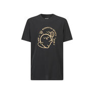 羽毛球運動(dòng)服夏季短袖T恤男女款上衣休閑運動(dòng)熏風(fēng)K241U1044 黑色 XS XS