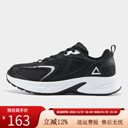 匹克女款運動(dòng)鞋戶(hù)外跑步鞋秋冬保暖網(wǎng)面透氣休閑鞋防滑跑鞋冬 黑色 38