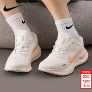 耐克（NIKE）女鞋跑步鞋 2026年新款春季Journey Run慢跑鞋緩震輕便透氣運動(dòng)鞋 116-桔粉襯白 37.5