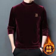 晴珞莎莎服飾冬季新款時(shí)尚休閑2025秋冬士雪毛衣保暖御寒 紅色 4XL 190_【建議185-200斤】