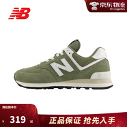 NEW BALANCE NB574系列復古潮流百搭拼接運動(dòng)休閑鞋 U574GCE 暗橄欖綠 37 (腳長(cháng)22.5cm)
