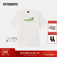 VETEMENTS短袖男女休閑寬松圓領(lǐng)套頭印花T恤2025年春夏新款 63352334 乳白色 S