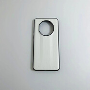 馳爵（ChiJue）適用華為mate80rs手機殼mate40rs折疊貼皮30彩繪p80素材40保護套 白色【豎條紋】 華為mate20pro