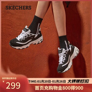 斯凱奇（Skechers）新年禮物女鞋冬季厚底老爹鞋百搭軟底舒適外穿運動(dòng)鞋11959