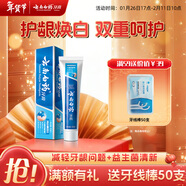 云南白藥經(jīng)典系列牙膏 清新口氣潔齒護齦 雙重養護牙膏清新晨露香型100g