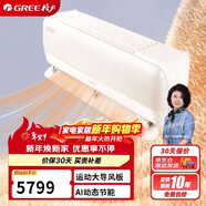 格力（GREE）1.5匹 京舒享 一級變頻冷暖 AI節能 純銅管壁掛式空調掛機 KFR-35GW/(35562)FNhCd-B1(WIFI)