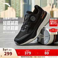 安踏PG7丨神行13pro運動(dòng)鞋女減震寬楦旋扣防潑水通勤慢跑冬新款訓練鞋 黑/玫瑰金-5 37.5 (女6.5)