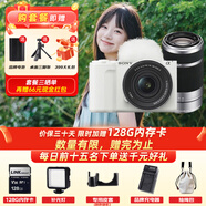 索尼（SONY）zv-e10二代ZV-E10 II 微單數碼相機E10二代APS-C半畫(huà)幅zv-e10M2K精準對焦直播美顏創(chuàng  )意外觀(guān)濾鏡 白ZV-E10二代套機+55-210遠攝 套餐五直播【180天