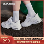 斯凱奇（Skechers）新年禮物女鞋冬季厚底老爹鞋百搭軟底舒適外穿運動(dòng)鞋11959