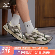 美津濃（MIZUNO）RACER S 軟底輕便運動(dòng)跑步鞋男女同款緩震透氣休閑慢跑鞋 20/春芽綠 41 (265mm)