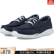 斯凱奇女鞋休閑鞋On-The-Go Ideal秋冬透氣運動(dòng)鞋休閑一腳蹬懶人健步鞋 Navy藍色 36 碼