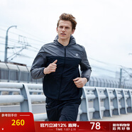 HOTSUIT后秀暴汗服運動(dòng)套裝秋季男女健身跑步出汗長(cháng)袖套裝明星同款速干衣 深灰/礦物黑【男款】 L 【喜歡寬松，拍大一碼】