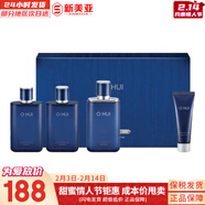 歐蕙（OHUI）男士套盒歐惠凈漾水乳套裝清爽護膚品禮盒三效合一精華男友禮物 歐蕙男士清爽水乳4件套
