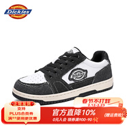 Dickies板鞋男鞋2026春季新款鞋子男休閑鞋百搭運動(dòng)鞋男女情侶鞋面包鞋 85黑白(革面) 43