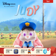 迪士尼（Disney）瘋狂動(dòng)物城童趣回歸系列朱迪尼克毛絨玩偶掛件掛飾馬年新年禮物 朱迪玩偶/瘋狂動(dòng)物城童趣回歸系列