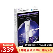 理膚泉（LA ROCHE-POSAY）套裝情人節禮物 B3亮白淡斑套裝 修護乳SPF30 40ml+精華30ml