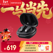 漫步者（EDIFIER）NeoBuds Evo 真無(wú)線(xiàn)圈鐵降噪耳機空間音效雙金標認證升級藍牙V5.4音樂(lè )運動(dòng)游戲耳麥情人節禮物 暗影黑