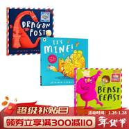 英文原版 Chris Haughton 我們有個(gè)計劃 情緒管理 平裝大開(kāi)本 Santa Post 圣誕老人郵報版 Dragon Post 龍的信件 It'S Mine 龍的信件 繪本3冊