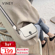 viney牛皮包包女包時(shí)尚斜挎包小包輕奢單肩包生日情人節禮物送女友老婆