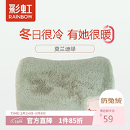 彩虹暖手寶熱水袋 電熱暖手寶暖肚子暖水袋暖腳暖身暖手寶寶充電 綠色