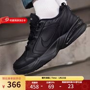 耐克（NIKE）官方男鞋女鞋 AIR MONARCH IV氣墊運動(dòng)鞋休閑鞋老爹鞋跑步鞋鞋子 415445-001 男女同款 黑色 40