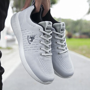 奈客保羅男鞋春夏季新款透氣休閑鞋輕便網(wǎng)鞋跑步運動(dòng)鞋男旅游鞋軟底波鞋潮