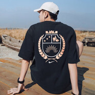 耐克（NIKE）詹姆斯男子純棉寬松T恤2025夏季新款休閑短袖運動(dòng)服男士半袖 黑色HJ3413-010純棉 L 推薦130-150斤