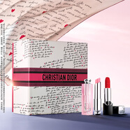 迪奧Dior心動(dòng)紅唇口紅禮盒裝(絲絨999+潤唇膏001)情人節新年禮物女生