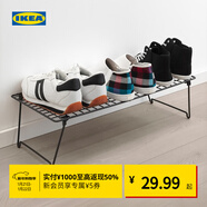 宜家（IKEA）GREJIG格雷伊格鞋架進(jìn)門(mén)口家用小鞋架落地鞋架現代 鮮紅色鞋架