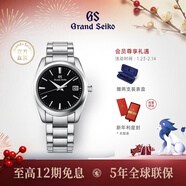 冠藍獅（Grand Seiko） gs經(jīng)典簡(jiǎn)約37mm年差石英表通勤男表節日禮物手表男女SBGX261G 黑盤(pán)SBGX261G