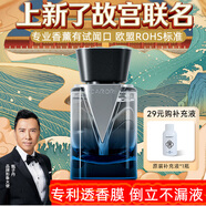 香百年上新了故宮聯(lián)名車(chē)載香薰汽車(chē)香水杯架式車(chē)內擺件新車(chē)內V途檀道