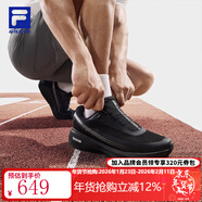 斐樂(lè )（FILA）BOA柔云3+路跑鞋男鞋運動(dòng)鞋戶(hù)外跑步鞋 駿馬黑-BA 42.5