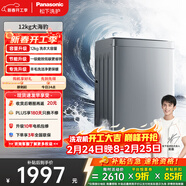 松下大海豹 波輪洗衣機 12KG大容量 抗菌除螨 全自動(dòng)家用 輕柔羊毛洗桶潔凈 XQB120-8KN1 