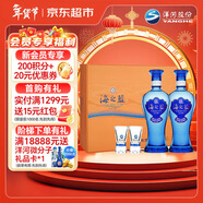 洋河 藍色經(jīng)典 海之藍42度 480ml*2瓶 禮盒裝  綿柔濃香型年貨送禮