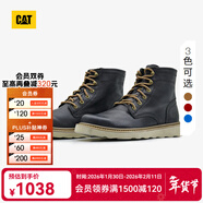 卡特（CAT）馬丁靴工裝靴男靴男鞋復古工靴高幫商場(chǎng)同款 藍色 42