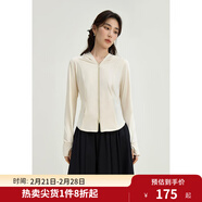 獨束大碼女裝【小涼傘】修身涼感防曬衣女微胖mm夏日百搭清新防曬服 香草米 XL (尺碼：3) 拍前和客服確認尺碼