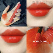 3ce韓國專(zhuān)柜絲絨唇釉唇彩楓葉紅TAUPE/#DAFFODIL霧面啞光云朵口紅 #CHILDLIKE「橘紅色」