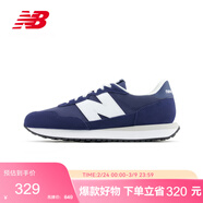 NEW BALANCE男鞋女鞋復古百搭輕便運動(dòng)休閑鞋MS237HN 38