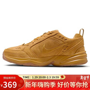 耐克NIKE男子訓練鞋老爹鞋 AIR MONARCH 運動(dòng)鞋IB2281-700小麥金 43