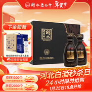 衡水老白干古法20 老白干香型白酒 67度 500ml*2瓶 禮盒裝年貨春節送禮