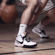 耐克（NIKE）Zoom Kobe 4科比4代白黑曼巴低幫防滑耐磨實(shí)戰休閑運動(dòng)籃球鞋 FJ9363-100白黑 36.5 (235mm)