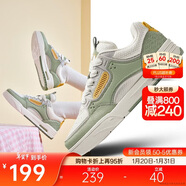 安踏驁杰滑板鞋女鞋厚底耐磨潮流商場(chǎng)同款情侶復古運動(dòng)鞋休閑鞋