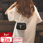 viney包包女包牛皮斜挎手機包洋氣單肩鏈條包生日情人節禮物送女友老婆