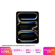 Apple/蘋(píng)果 iPad Pro11英寸 M5芯片 2025年新款平板電腦 512G eSIM版 深空黑色